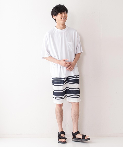 LB/S (エルビーエス)の「【セットアップ】カジュアルに着こなせる速乾Tシャツとショーツ上下セット(Tシャツ/カットソー・メンズ・その他5/その他3/その他1/その他6・MEDIUM/LARGE/X-LARGE)」の4枚目の写真