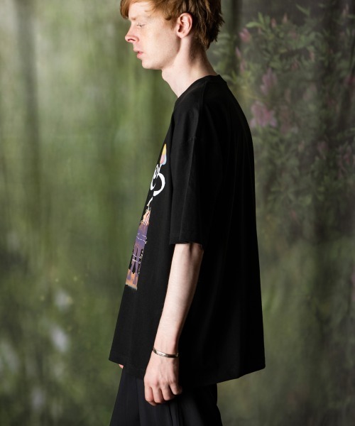 rehacer(レアセル)の「rehacer : Camel Circus / キャメルサーカスTシャツ(Tシャツ/カットソー・メンズ・ホワイト/ブラック・MEDIUM/LARGE/SMALL)」の5枚目の写真