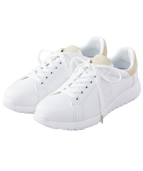 earth music&ecology(アースミュージックアンドエコロジー)の「【earth music&ecology】シンプルデザインスニーカー(スニーカー・レディース・ブラック/ホワイト×グレー/オフホワイト/ホワイト×ピンク/ホワイト×ブルー/ホワイト系その他/ホワイト×ブラック・23.5cm/24cm/23cm/24.5cm/22.5cm)」の6枚目の写真