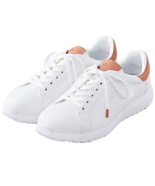 earth music&ecology(アースミュージックアンドエコロジー)の「【earth music&ecology】シンプルデザインスニーカー(スニーカー・レディース・ブラック/ホワイト×グレー/オフホワイト/ホワイト×ピンク/ホワイト×ブルー/ホワイト系その他/ホワイト×ブラック・23.5cm/24cm/23cm/24.5cm/22.5cm)」の7枚目の写真