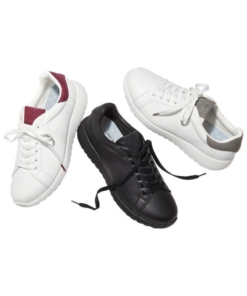 earth music&ecology(アースミュージックアンドエコロジー)の「【earth music&ecology】シンプルデザインスニーカー(スニーカー・レディース・ブラック/ホワイト×グレー/オフホワイト/ホワイト×ピンク/ホワイト×ブルー/ホワイト系その他/ホワイト×ブラック・23.5cm/24cm/23cm/24.5cm/22.5cm)」の16枚目の写真