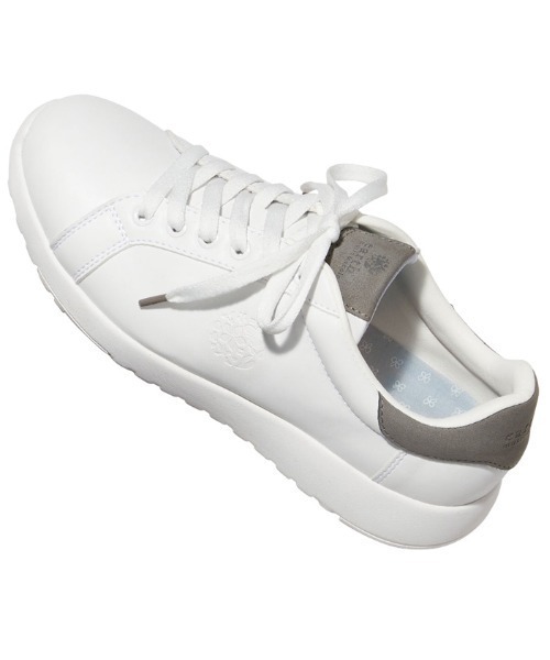 earth music&ecology(アースミュージックアンドエコロジー)の「【earth music&ecology】シンプルデザインスニーカー(スニーカー・レディース・ブラック/ホワイト×グレー/オフホワイト/ホワイト×ピンク/ホワイト×ブルー/ホワイト系その他/ホワイト×ブラック・23.5cm/24cm/23cm/24.5cm/22.5cm)」の12枚目の写真