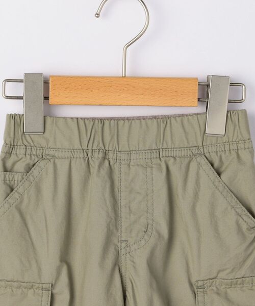 SHIPS(シップス)の「SHIPS KIDS:カーゴ ショーツ(100~130cm)(カーゴパンツ・キッズ・ブルー・120/110/130/100)」の3枚目の写真