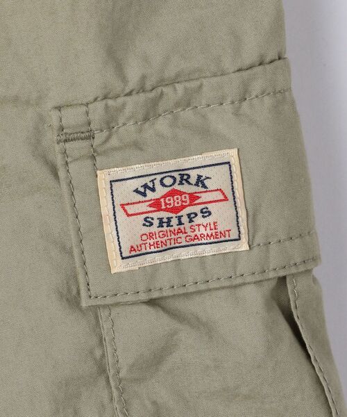 SHIPS(シップス)の「SHIPS KIDS:カーゴ ショーツ(100~130cm)(カーゴパンツ・キッズ・ブルー・120/110/130/100)」の6枚目の写真