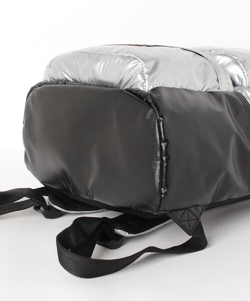DIESEL（ディーゼル）の「メンズ コーテッドナイロン バックパック リュック（バックパック/リュック・メンズ・シルバー・UNI）」の13枚目の写真