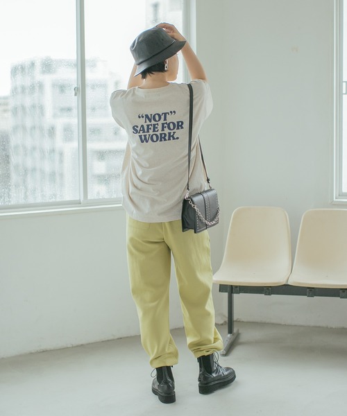 PAGEBOY（ページボーイ）の「ヴィンテージロゴTシャツ（Tシャツ/カットソー・レディース・ブラック/オフホワイト/オートミール・FREE）」の22枚目の写真