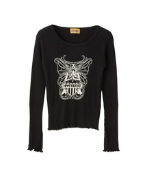 HYSTERIC GLAMOUR | BUTTERFLY Tシャツ(Tシャツ/カットソー)