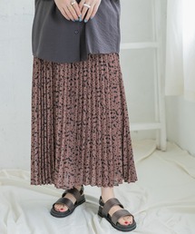 ITEMS URBANRESEARCH | レオパードプリーツスカート(スカート)