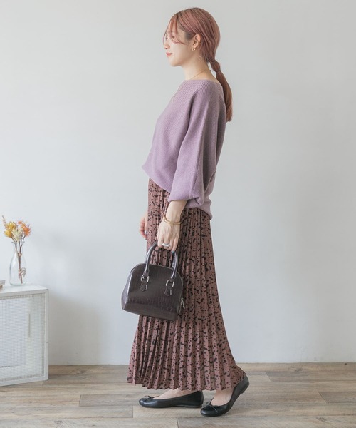 ITEMS URBANRESEARCH（アイテムズ アーバンリサーチ）の「レオパードプリーツスカート（スカート・レディース・ブラウン/ベージュ/ブラック・FREE）」の16枚目の写真