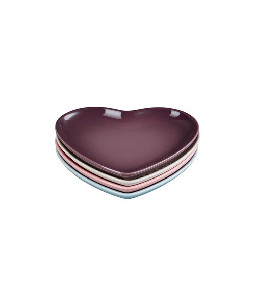 Le Creuset（ルクルーゼ）の「スフィア・ハート・プレート 17cm (4枚