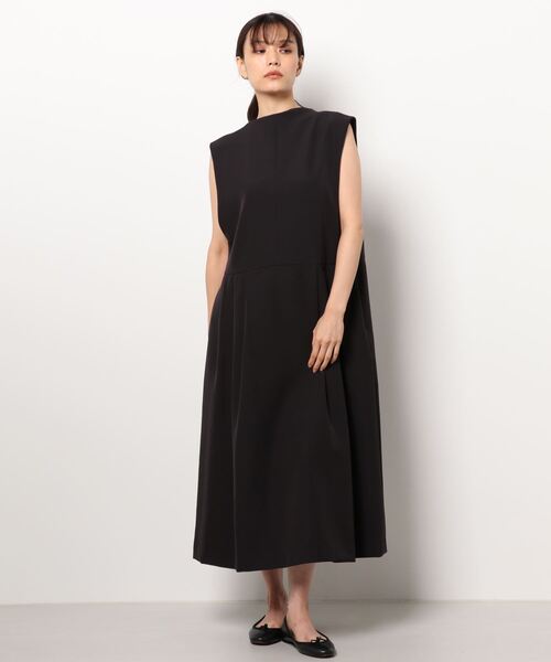 NICOLE CLUB(ニコル クラブ)の「【NICOLE CLUB】ノースリーブワンピース(ワンピース・レディース・ブラック/ブラウン・M)」の5枚目の写真