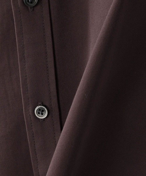 RAGEBLUE（レイジブルー）の「レーヨン/バンドカラーシャツ/959766（シャツ/ブラウス・メンズ・オフホワイト/ダークブラウン/ベージュ/ブルー・SMALL/MEDIUM/LARGE）」の6枚目の写真