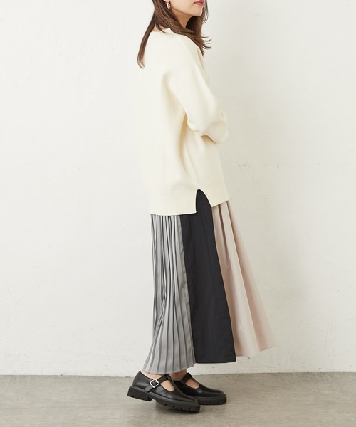 Lui's（ルイス）の「Tデザインボリュームシューズ（ローファー・レディース・オフホワイト/ブラック・23.5cm/24.5cm）」の14枚目の写真