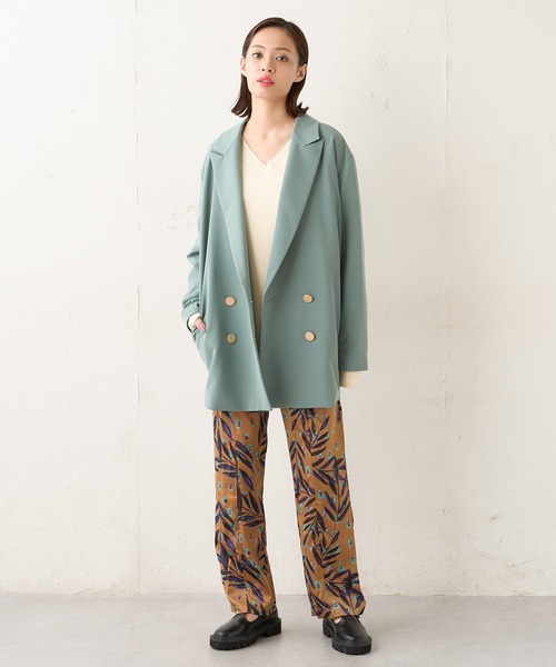 Lui's（ルイス）の「Tデザインボリュームシューズ（ローファー・レディース・オフホワイト/ブラック・23.5cm/24.5cm）」の17枚目の写真