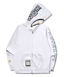 BAPE ベロアパーカー A BATHING APE（アベイシングエイプ）の「BAPE X HAJIME