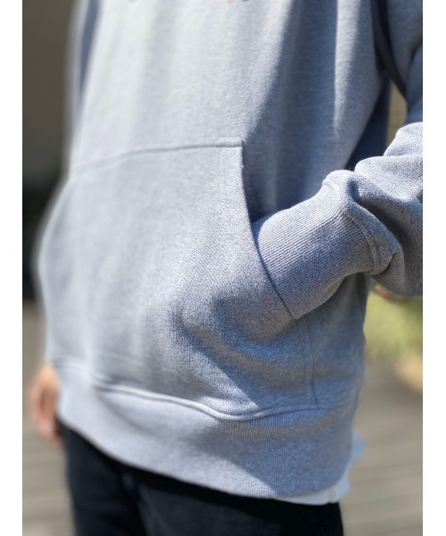 Nudie Jeans（ヌーディージーンズ）の「Franke Logo Hoodie パーカー（パーカー・メンズ・ブラック/グレー・MEDIUM/SMALL/LARGE/X-SMALL）」の8枚目の写真
