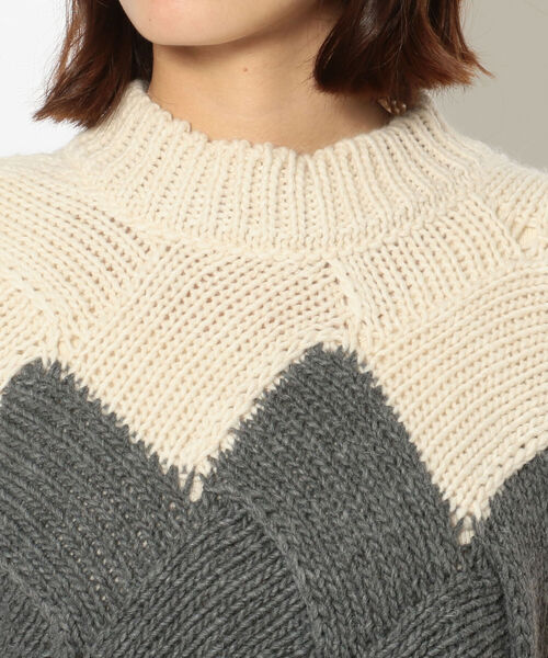 ottod'Ame（オットダム）の「ottod'Ame/オットダム/グラデーションニット（ニット/セーター・レディース・グレー・SMALL）」の5枚目の写真