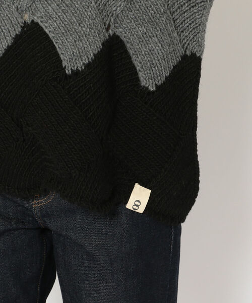 ottod'Ame（オットダム）の「ottod'Ame/オットダム/グラデーションニット（ニット/セーター・レディース・グレー・SMALL）」の7枚目の写真