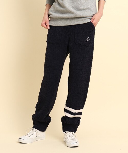 Dessin（デッサン）の「◆【洗える サイズ展開あり】フワモコ パンツ（その他パンツ・レディース・ネイビー/アイボリー/ブラウン系その他・01/02）」の3枚目の写真