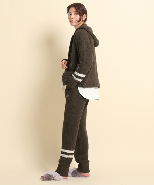 Dessin（デッサン）の「◆【洗える サイズ展開あり】フワモコ パンツ（その他パンツ・レディース・ネイビー/アイボリー/ブラウン系その他・01/02）」の4枚目の写真