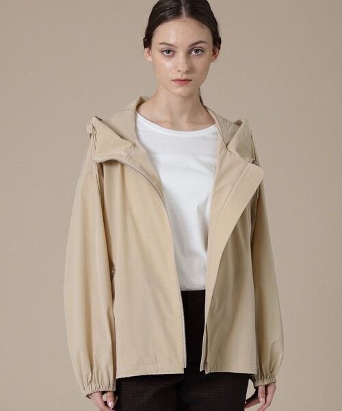 MACKINTOSH LONDON（マッキントッシュ ロンドン）の「【FLEX NYLON】フーデッドブルゾン（ブルゾン・レディース・オレンジ/ブラック/ベージュ・38）」の3枚目の写真