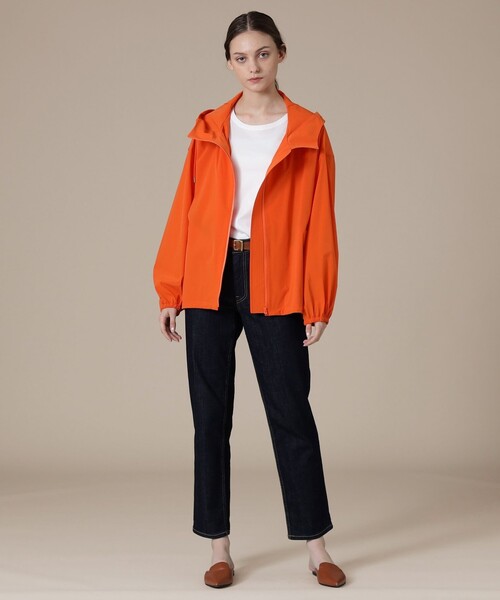 MACKINTOSH LONDON（マッキントッシュ ロンドン）の「【FLEX NYLON】フーデッドブルゾン（ブルゾン・レディース・オレンジ/ブラック/ベージュ・38）」の8枚目の写真