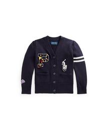 POLO RALPH LAUREN CHILDRENSWEAR（ポロ ラルフ ローレン チルドレンズウェア）の「Big Pony コットン Vネック カーディガン（カーディガン/ボレロ・キッズ）」