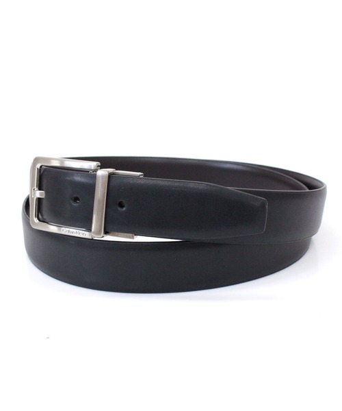 Calvin Klein（カルバン・クライン）の「CK リバーシブルベルト Reversible Belt（ベルト・メンズ・ブラック/ブラック系その他2/ブラック系その他3/ブラック系その他4/ブラック系その他5/ブラック系その他6/ブラック系2/ブラック系4/ブラック系/ブラック系5/ブラック系1/ブラック系3・F）」の5枚目の写真