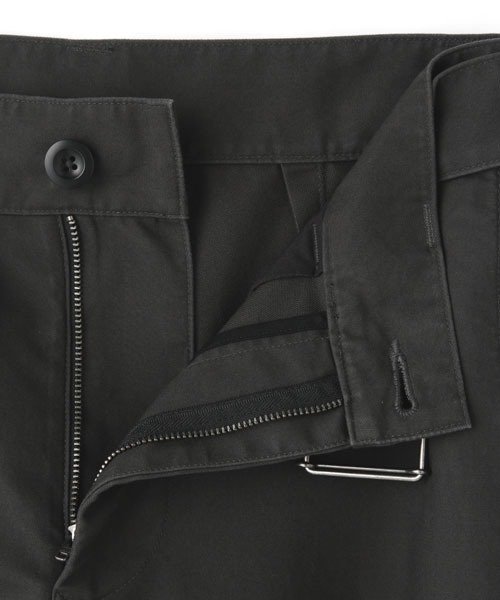 新品タグ MHL. ワイドパンツ SOFT DENSE COTTON 黒 M 2 MHL.（エムエイチエル）の「JAPANESE DENSE COTTON（その他