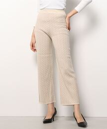 Per sist ence | Per sist ence/パーシエンス　ジャカードニットパンツ(その他パンツ)