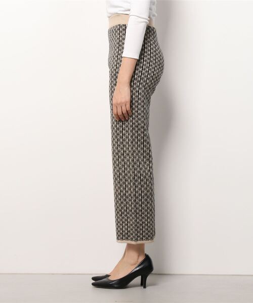 Per sist ence(パーシエンス)の「Per sist ence/パーシエンス ジャカードニットパンツ(その他パンツ・レディース・ベージュ/ブラック/ブラウン・FREE)」の5枚目の写真