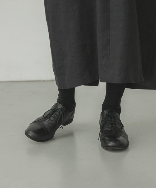 かぐれ（カグレ）の「シルクリブソックス（ソックス/靴下・レディース・ベージュ系その他/グリーン系その他/ブラック/ダークグレー/アイボリー・FREE）」の12枚目の写真