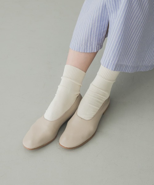 かぐれ（カグレ）の「シルクリブソックス（ソックス/靴下・レディース・ベージュ系その他/グリーン系その他/ブラック/ダークグレー/アイボリー・FREE）」の20枚目の写真