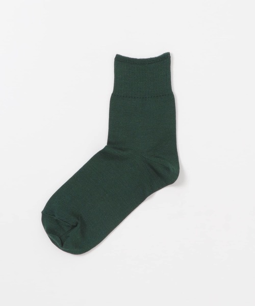 かぐれ（カグレ）の「シルクリブソックス（ソックス/靴下・レディース・ベージュ系その他/グリーン系その他/ブラック/ダークグレー/アイボリー・FREE）」の16枚目の写真