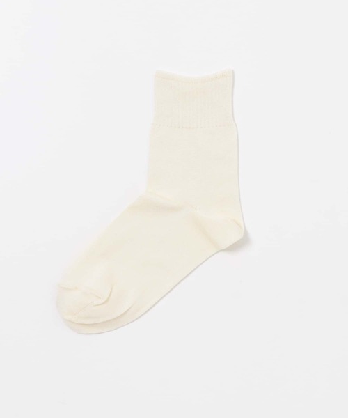 かぐれ（カグレ）の「シルクリブソックス（ソックス/靴下・レディース・ベージュ系その他/グリーン系その他/ブラック/ダークグレー/アイボリー・FREE）」の6枚目の写真