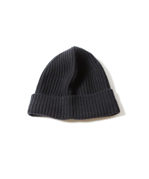 MEN'S BIGI(メンズビギ)の「ウールニットキャップ(ニットキャップ/ビーニー・メンズ・オレンジ/ブラウン/グレー/ブラック・FREE)」の2枚目の写真