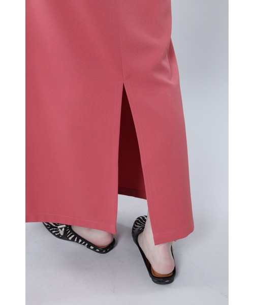 ROSE BUD（ローズバッド）の「Vネックジャンパースカート（ワンピース・レディース・ブラック/ピンク・FREE）」の14枚目の写真