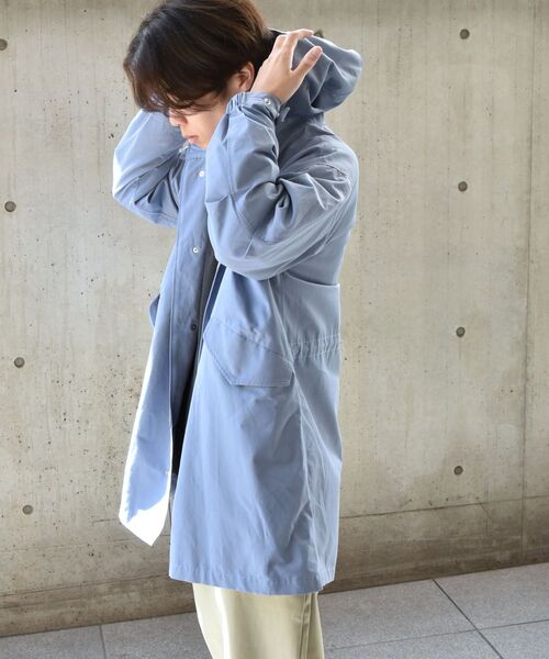 Ships Any ウォッシャブル ミリタリー モッズ コート