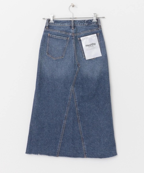 Healthy denim（ヘルシーデニム）の「Healthy DENIM　Pear（デニムスカート・レディース・ブルー・0/1）」の4枚目の写真