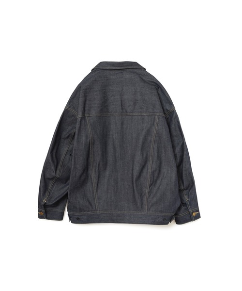 Lee(リー)の「リー Lee / SUPERSIZED RIDER JACKET MENS RIGID(デニムジャケット・メンズ・インディゴブルー・S/M)」の6枚目の写真