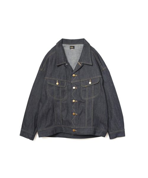 Lee(リー)の「リー Lee / SUPERSIZED RIDER JACKET MENS RIGID(デニムジャケット・メンズ・インディゴブルー・S/M)」の7枚目の写真
