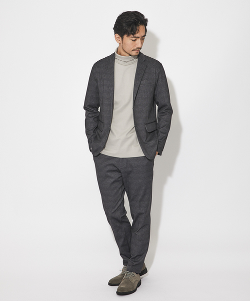 ABAHOUSE GRAY（アバハウスグレイ）の「【セットアップ対応】CASTELLO11 ポンチ ジャケット（テーラードジャケット・メンズ・ブルー系その他/グレー系その他/モカ/グレー系その他2/ネイビー・48/46/50/44）」の8枚目の写真