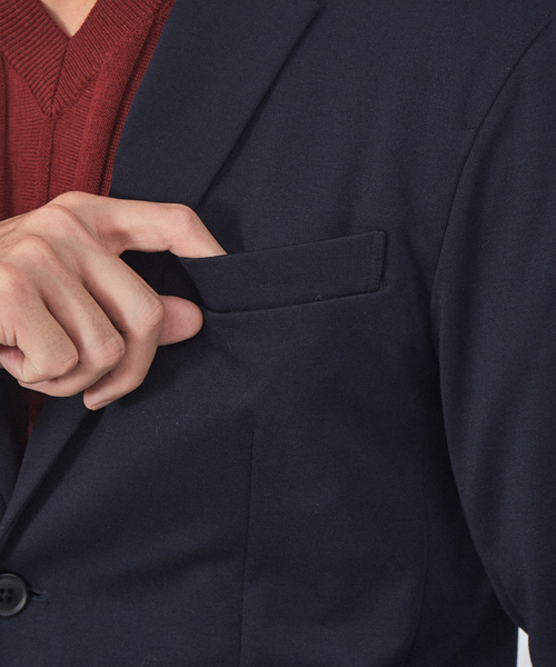 ABAHOUSE GRAY（アバハウスグレイ）の「【セットアップ対応】CASTELLO11 ポンチ ジャケット（テーラードジャケット・メンズ・ブルー系その他/グレー系その他/モカ/グレー系その他2/ネイビー・48/46/50/44）」の12枚目の写真