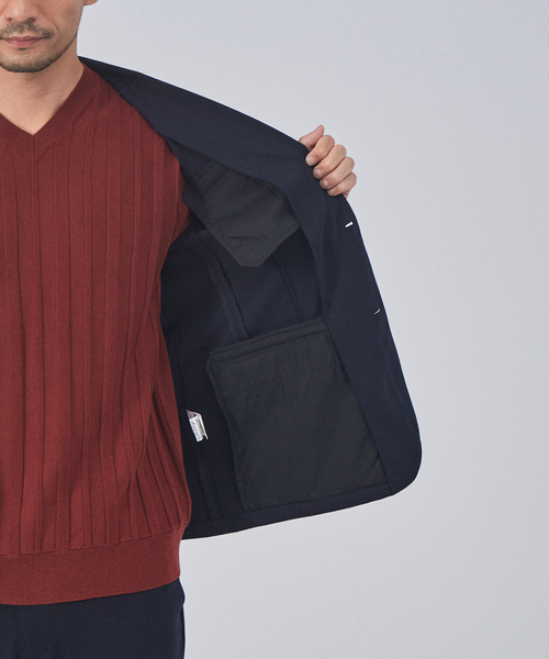 ABAHOUSE GRAY（アバハウスグレイ）の「【セットアップ対応】CASTELLO11 ポンチ ジャケット（テーラードジャケット・メンズ・ブルー系その他/グレー系その他/モカ/グレー系その他2/ネイビー・48/46/50/44）」の14枚目の写真