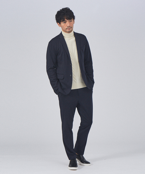 ABAHOUSE GRAY（アバハウスグレイ）の「【セットアップ対応】CASTELLO11 ポンチ ジャケット（テーラードジャケット・メンズ・ブルー系その他/グレー系その他/モカ/グレー系その他2/ネイビー・48/46/50/44）」の15枚目の写真