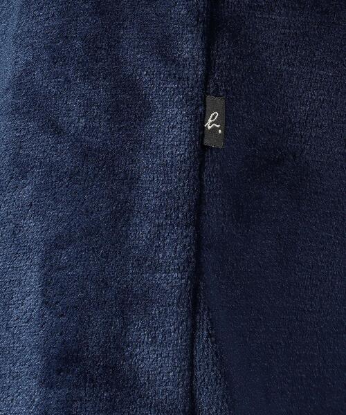 【新品】agnes b. アニエスベー フェイクファー ジップアップブルゾン 紺 agnes b.（アニエスベー）の「JGA1 BLOUSON フェイクファー