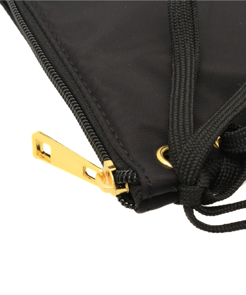 WEGO（ウィゴー）の「WEGO/レースアップクラッチバッグ（クラッチバッグ・レディース・ブラック/カーキ・FREE）」の6枚目の写真