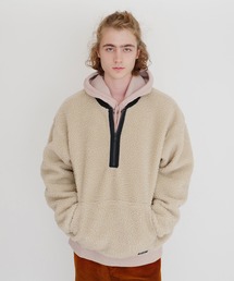 NEW SEASONAL 1/4 ZIP SAHARA KHAKI
