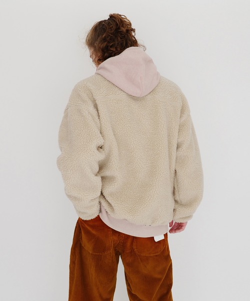 Levi's(リーバイス)の「NEW SEASONAL 1/4 ZIP SAHARA KHAKI(ブルゾン・メンズ・マルチ・S/M/L/XL)」の15枚目の写真