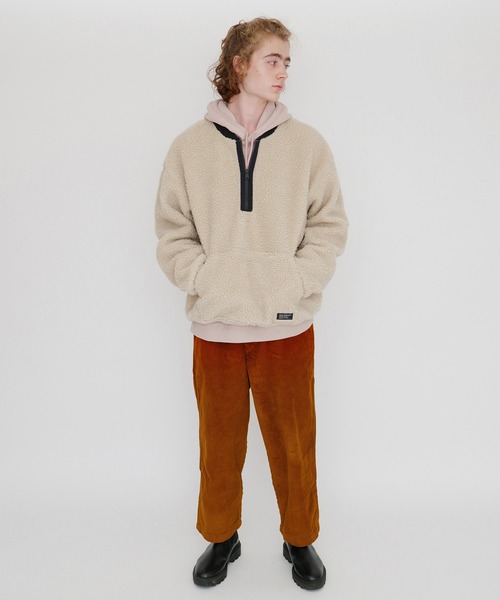 Levi's(リーバイス)の「NEW SEASONAL 1/4 ZIP SAHARA KHAKI(ブルゾン・メンズ・マルチ・S/M/L/XL)」の16枚目の写真